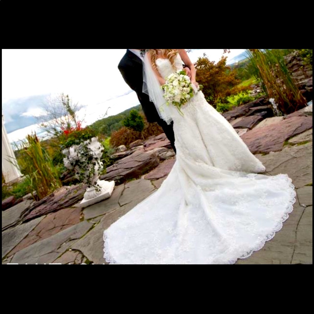Stefan Jolie Wedding Dress w/Swarovski Crystals